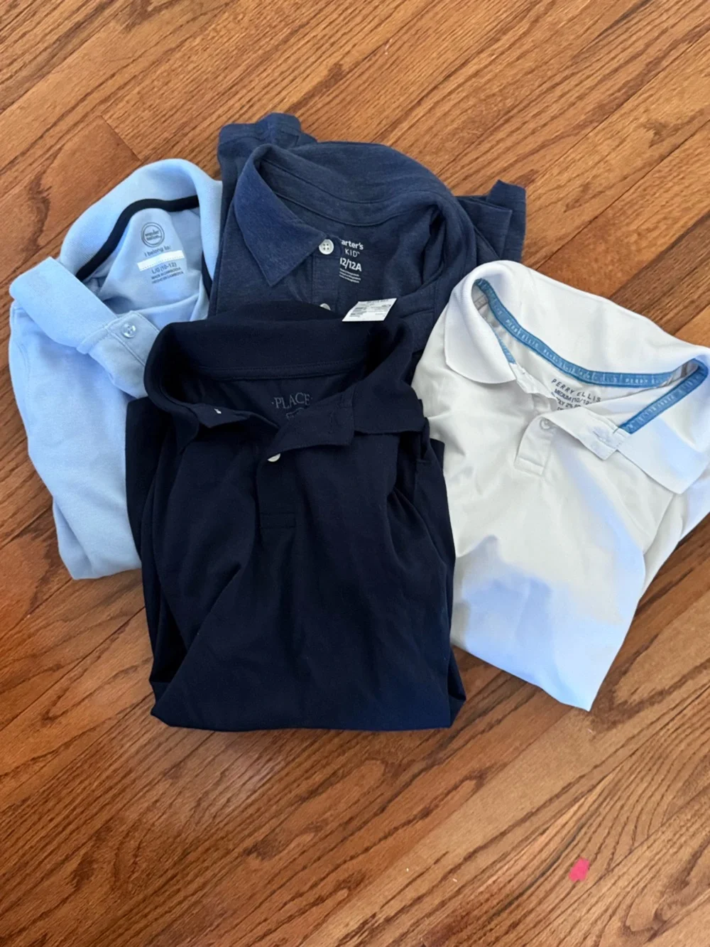 Polo Bundle in Navy, Light Blue & White